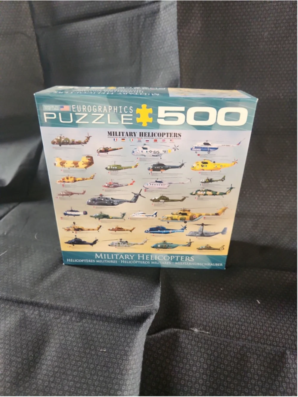 Eurographics Military Helicopters 500 Piece Jigsaw Puzzle Aircraft